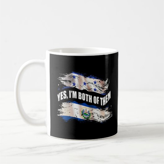 Ja, ich bin beide Catracho und Salvadorianer Kaffeetasse (Links)