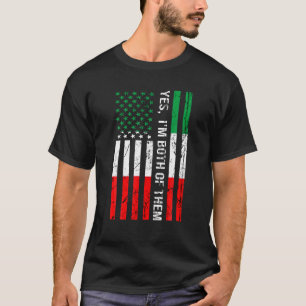Ja, ich bin beide Italien Italien Italien Italieni T-Shirt