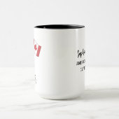 Ja, ich bin beide - US Canada Pride Individuelle N Tasse (Zentrum)