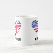 Ja, ich bin beides – Citizenship Day  Kaffeetasse (Mittel)