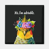 Ja, ich bin bezaubernd. magnet (Vorne)