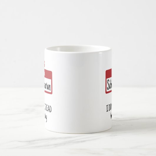 Ja, ich bin Bibliothekar Kaffeetasse (Mittel)