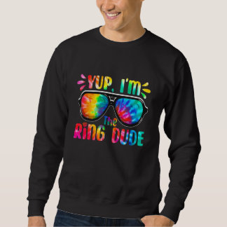 Ja, ich bin der Ring-Typ Ringträger Jungen Hochzei Sweatshirt