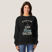 Ja, ich bin der Ringträger Hochzeitsfeier Sweatshirt (Vorne ganz)