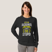 Ja, ich bin Designer T-Shirt (Vorne ganz)