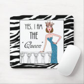 Ja, ich bin die "Königin" Mousepad (Mit Mouse)