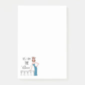 Ja, ich bin die "Königin" nach dem Ende der Notize Post-it Klebezettel (Vorderseite)