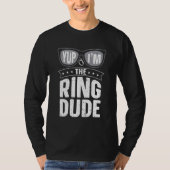 Ja, ich bin die Ring Typ Bear Hochzeit T-Shirt (Vorderseite)