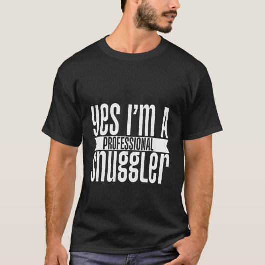 Ja, ich bin ein Beruflicher Schnurrbart T-Shirt (Vorderseite)