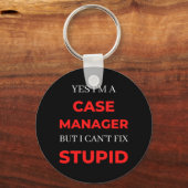 Ja, ich bin ein Fallmanager, aber ich kann keinen Schlüsselanhänger (Vorderseite)