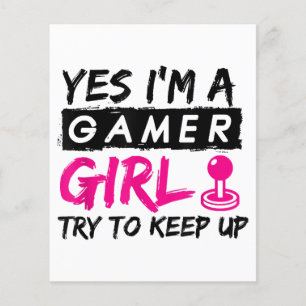 Ja, ich bin ein Gamer Girl Gaming Girl