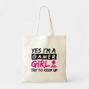 Ja, ich bin ein Gamer Girl Gaming Girl Tragetasche