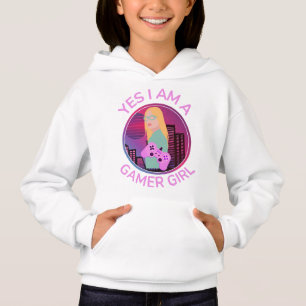JA, ICH BIN EIN GAMER-MÄDCHEN HOODIE