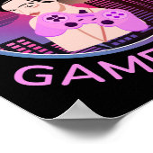 JA, ICH BIN EIN GAMER-MÄDCHEN POSTER (Ecke)