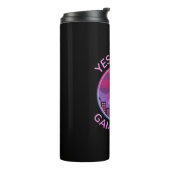 JA, ICH BIN EIN GAMER-MÄDCHEN THERMOSBECHER (Nach links gedreht)