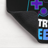 Ja, ich bin ein Gamer-Mädchen, versuche mitzuhalte Mousepad (Ecke)
