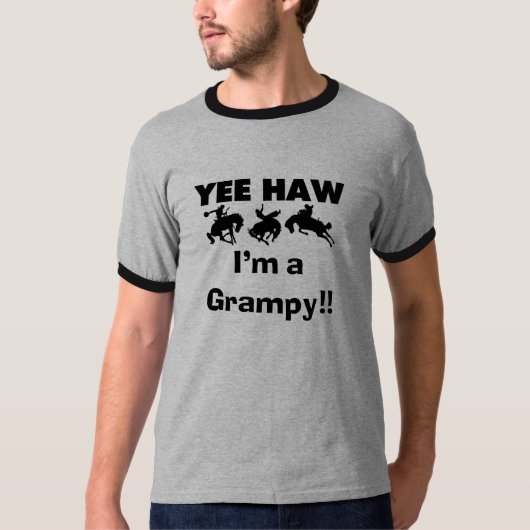 Ja, ich bin ein grauenvoller T - Shirt und Geschen (Vorderseite)