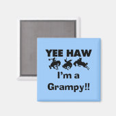 Ja, ich bin ein grauenvoller T - Shirt und Geschen Magnet (Vorderseite/Rückseite)