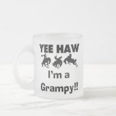 Ja, ich bin ein grauenvoller T - Shirt und Geschen Mattglastasse (Links)