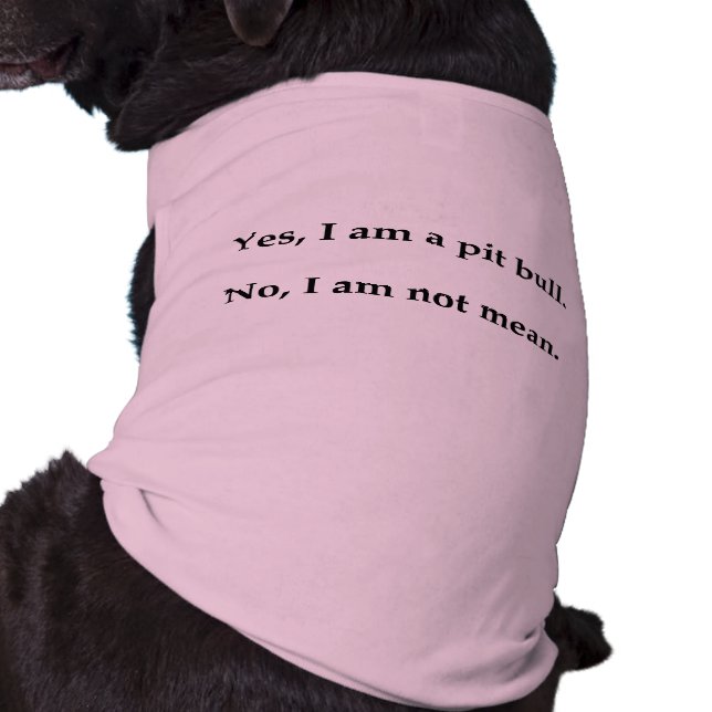 Ja, ich bin ein Grubenbull T-Shirt (Schwarz)
