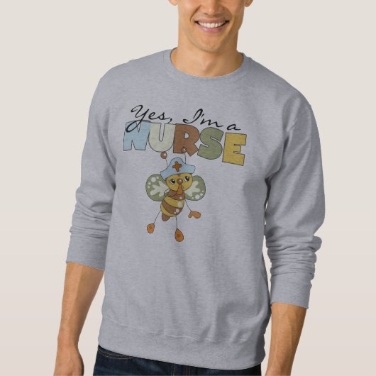 JA, ich bin ein Krankenpfleger-T - Shirt und Gesch (Vorderseite)