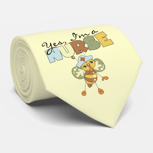 JA, ich bin ein Krankenpfleger-T - Shirt und Gesch Krawatte (Gerollt)