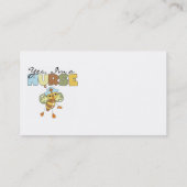 JA, ich bin ein Krankenpfleger-T - Shirt und Gesch Visitenkarte (Rückseite)