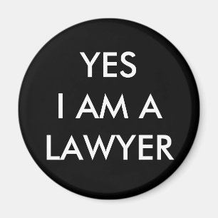 JA, ICH BIN EIN LAWYER Magnet