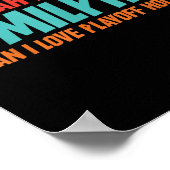 Ja, ich bin ein Milph-Mann, ich liebe Playoff-Hock Poster (Ecke)