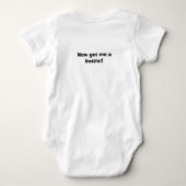 Ja, ich bin ein Mommas Junge... Baby Strampler (Rückseite)