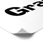 Ja, ich bin ein Opa-T - Shirt und Geschenke Poster (Ecke)