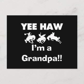 Ja, ich bin ein Opa-T - Shirt und Geschenke Postkarte