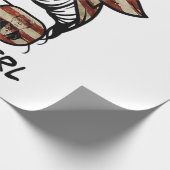 Ja, ich bin ein Trump-Mädchen, das sich darüber hi Geschenkpapier (Ecke)