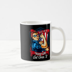 Ja, ich bin ein Trump-Mädchen, das sich über die U Kaffeetasse