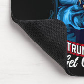 Ja, ich bin ein Trump-Mädchen, das sich über die U Mousepad (Ecke)