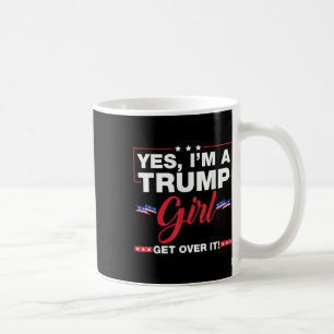 Ja, ich bin ein Trump-Mädchen, das Trump 2024 Elec Kaffeetasse