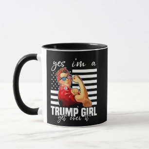 Ja, ich bin ein Trump-Mädchen, das Trump-Mädchen ü Tasse