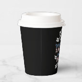 Ja, ich bin ein Trump-Mädchen ohne Entschuldigunge Pappbecher (Rechts)