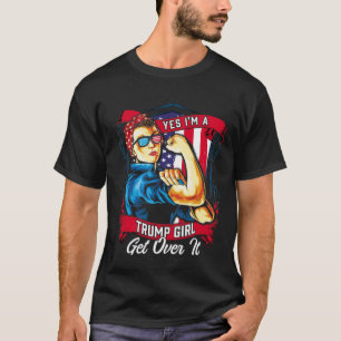 Ja, ich bin ein Trump-Mädchen T-Shirt