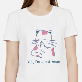 Ja, ich bin eine Cat-Mama T-Shirt