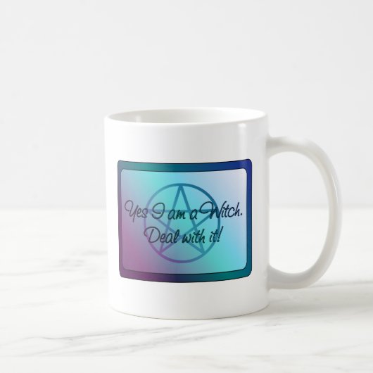 Ja, ich bin eine Hexe!Mach mit! Kaffeetasse (Rechts)