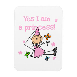 Ja, ich bin eine Prinzessin Magnet
