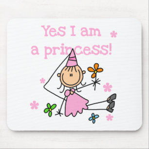 Ja, ich bin eine Prinzessin Mousepad