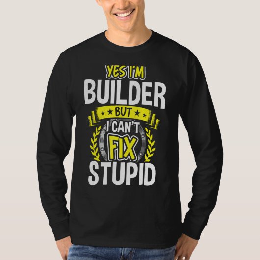 Ja, ich bin Erbauer T-Shirt (Vorderseite)