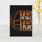 Ja, ich bin groß, Ja, ich spiele Geschenk für Sket Karte (Gelbe Blume)