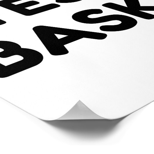 JA, ICH BIN GROSS POSTER (Ecke)