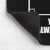 Ja, ich bin immer der richtige Mathelehrer Mathema Mousepad (Ecke)
