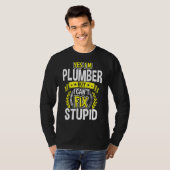 Ja, ich bin Klempner T-Shirt (Vorne ganz)