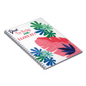 Ja, ich bin Künstlerisch und ich Liebe es Spiral F Notizblock (Rechte Seite)