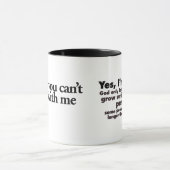 Ja, ich bin KURZ Tasse (Zentrum)